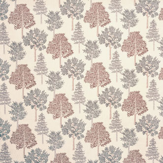 Coppice, Woodrose - Fabric Only